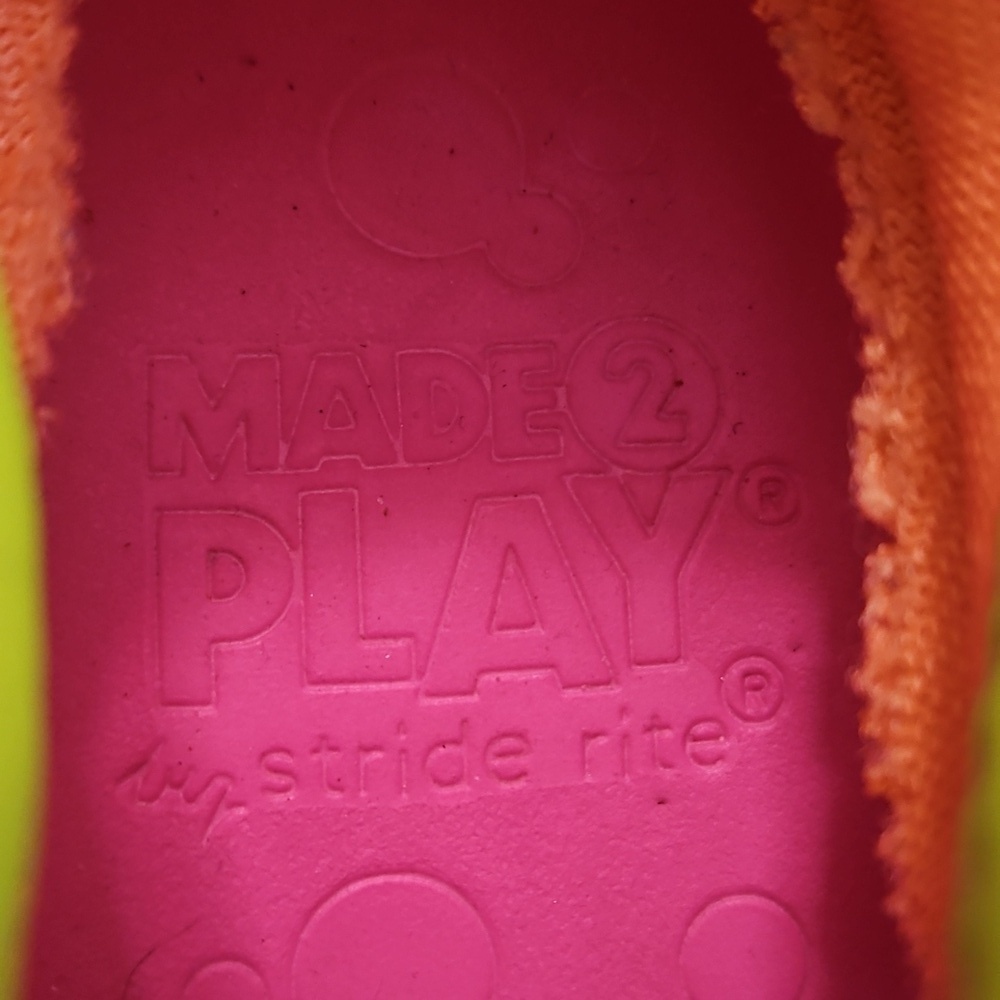 Stride Rite Made 2 Play Pink Outdoors Water Shoes Sz 4 Youth - Picture 2 of 5